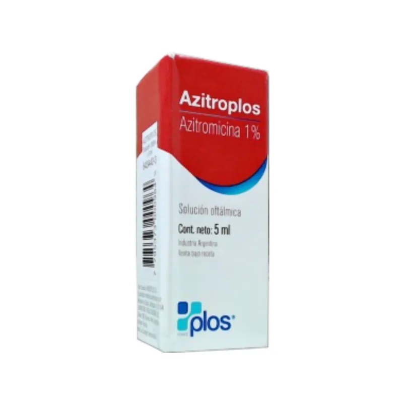Azitroplos Azitromicina Solución Oftálmica x 5 ml