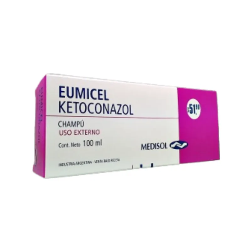 Eumicel 2% Ketoconazol Shampoo x 100 ml