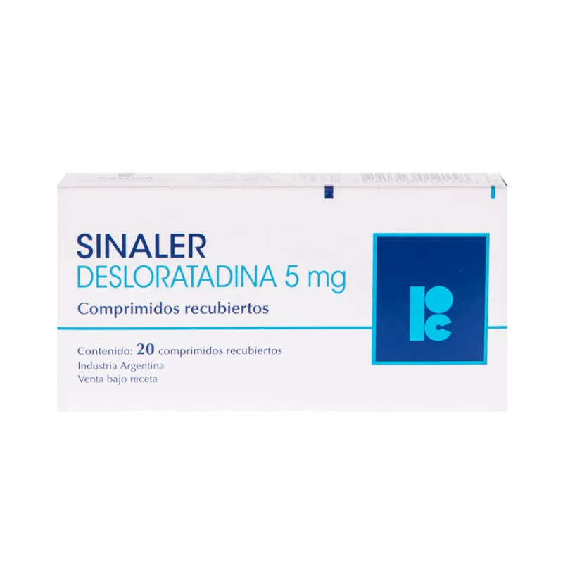 Sinaler Desloratadina 5 mg x 20 Comp