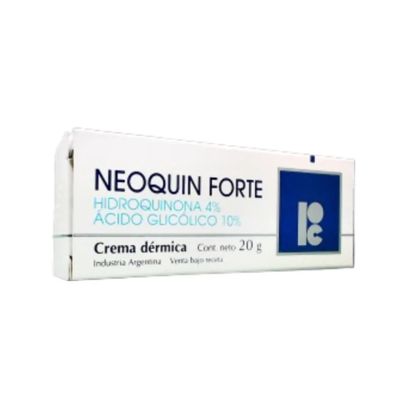 Neoquin Forte Glicólico, C. + Hidroquinona Crema x 20 g