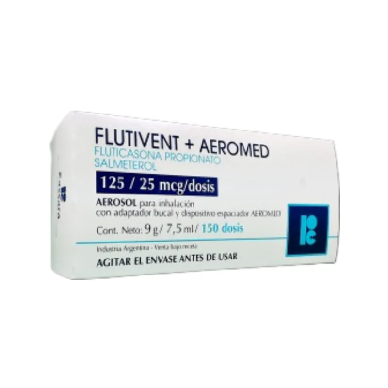 Fluticasona+Salmeterol 125/25 mcg x 150 Dosis
