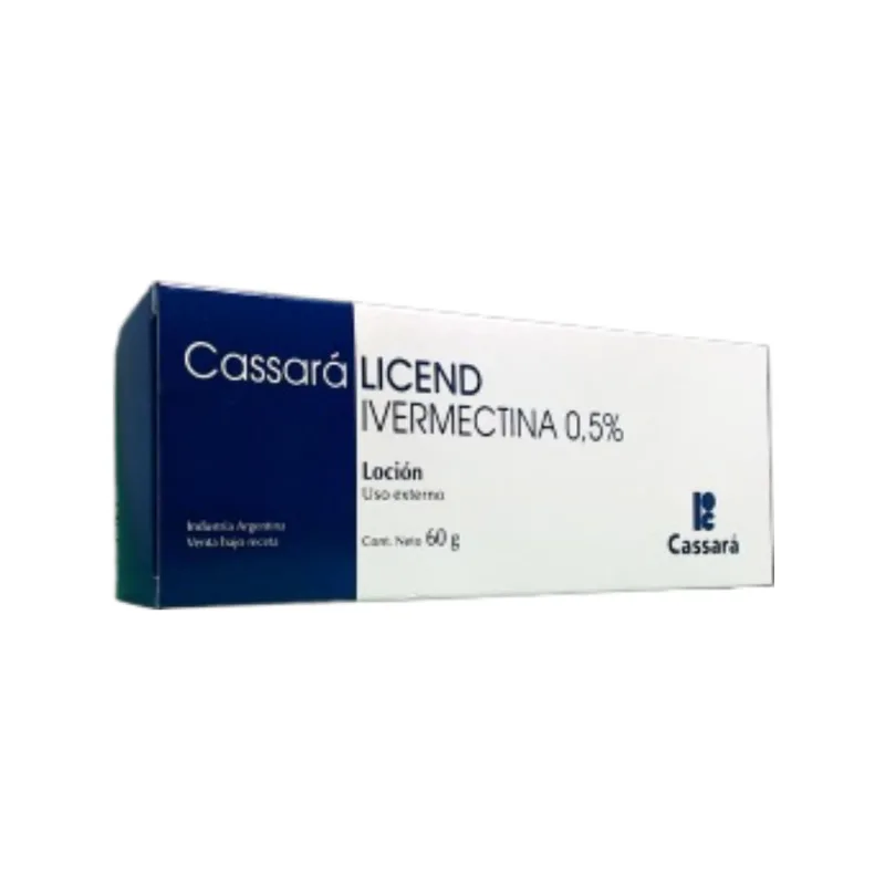 Licend Ivermectina 0.5% Loción x 60 g
