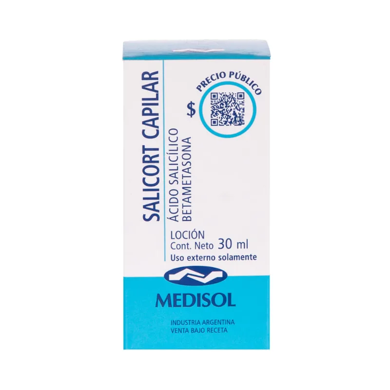Loción Capilar Salicort Betametasona + Salicílico, C. x 30 ml
