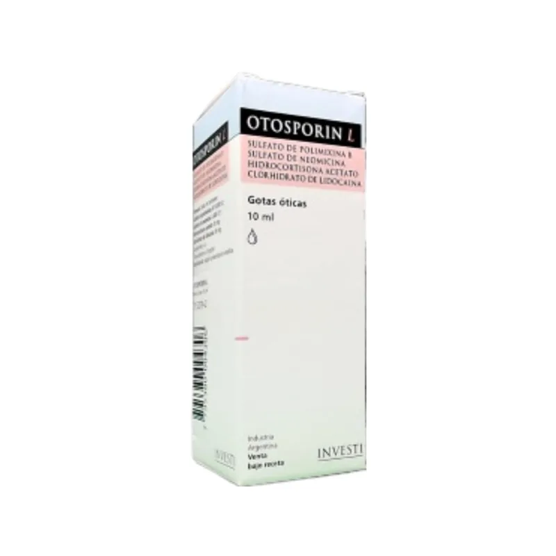 Otosporin L Polimixina B+ Neomicina + Asoc. Gotas Óticas x 10 ml