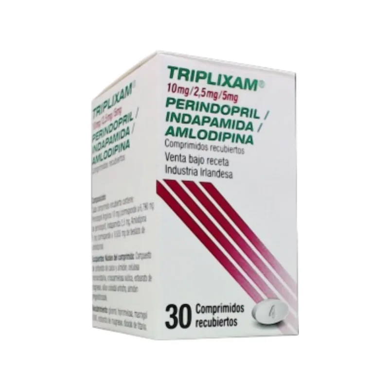 Triplixam 10/2.5/5 mg Perindopril + Asoc x 30 Comp