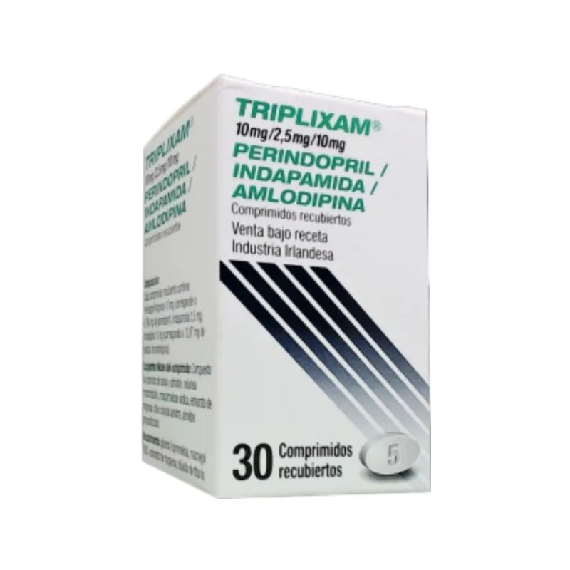 Triplixam 10/2.5/10 mg Perindopril + Asoc x 30 Comp
