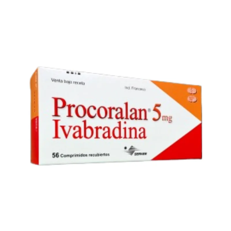 Procoralan Ivabradina 5 mg x 56 Comp Recubiertos