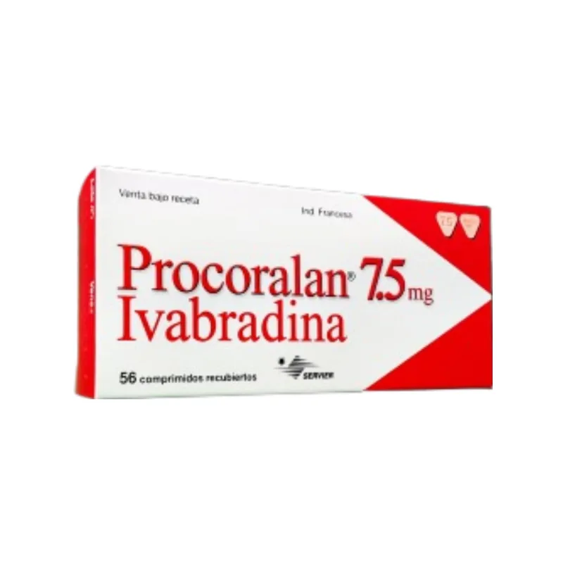 Procoralan Ivabradina 7.5 mg x 56 Comp Recubiertos