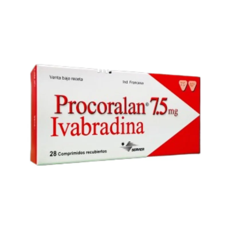 Procoralan Ivabradina 7.5 mg x 28 Comp Recubiertos