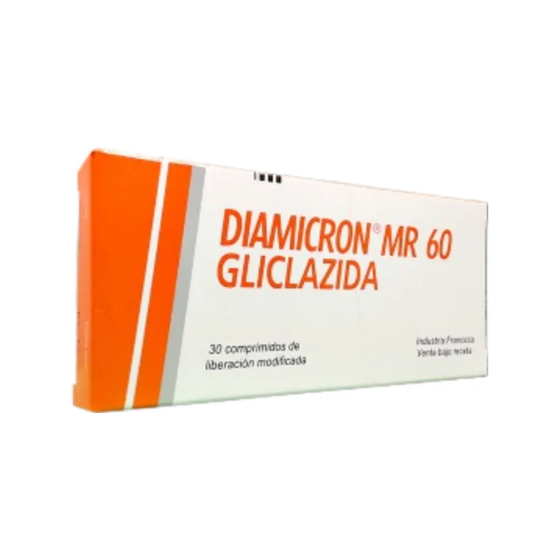 Diamicron Mr 60 60 mg Gliclazida x 30 Comp
