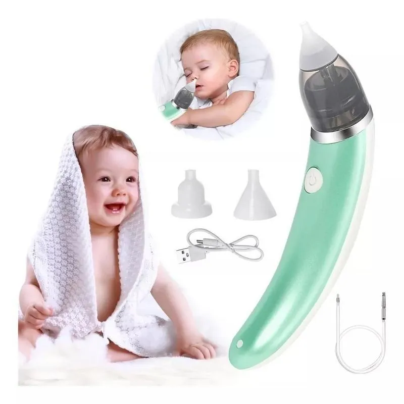 Aspirador Nasal Elétrico Infantil Yeet HD-8032 Anti-Refluxo Recarregável USB