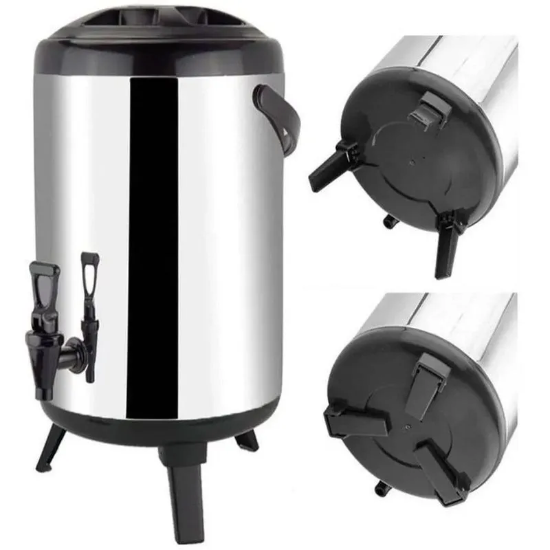 Garrafão Térmico Botijão Térmico Diamond Para Café Aço Inox Com Torneira Inox Yeet 8L