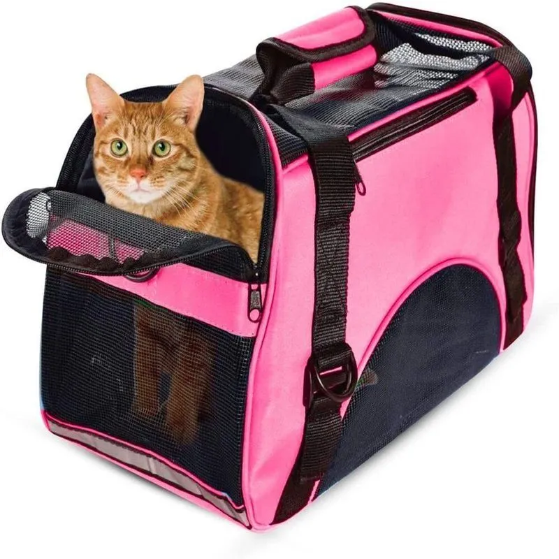 Bolsa Mala Transporte Tiracolo Pets Confortável Resistente