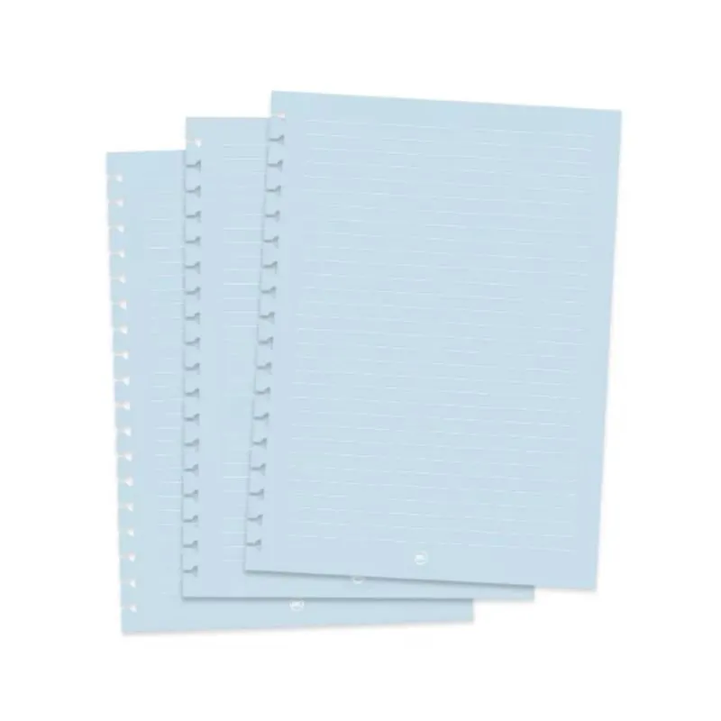 Refil Caderno Smart Colegial com 48 Folhas dac - Azul