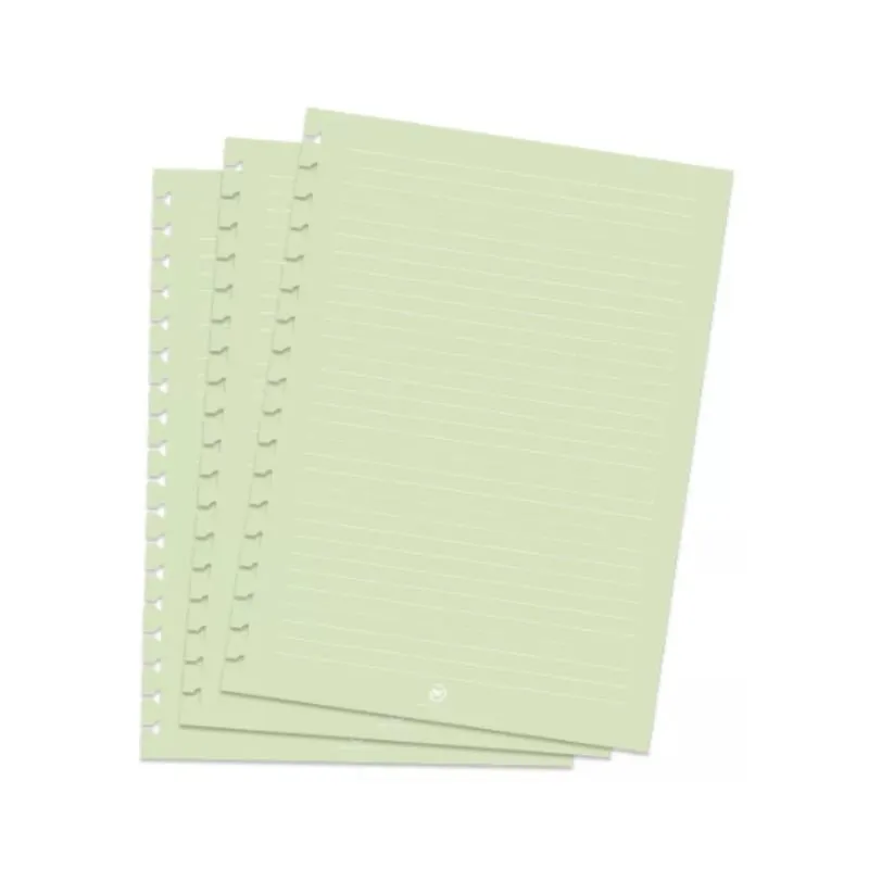 Refil Caderno Smart Colegial com 48 Folhas dac - Verde