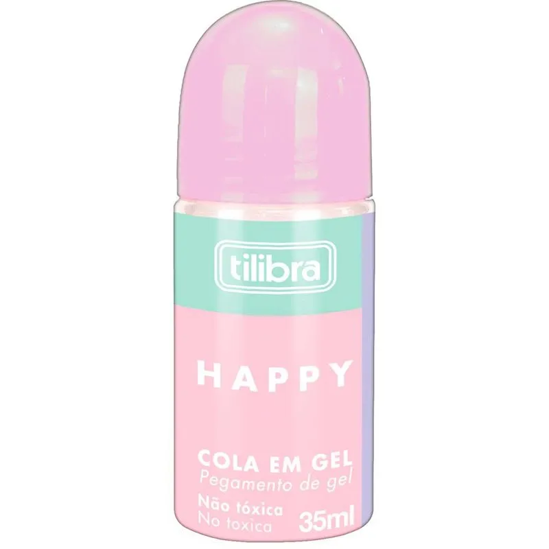 Cola em Gel 35ml Tilibra - Happy