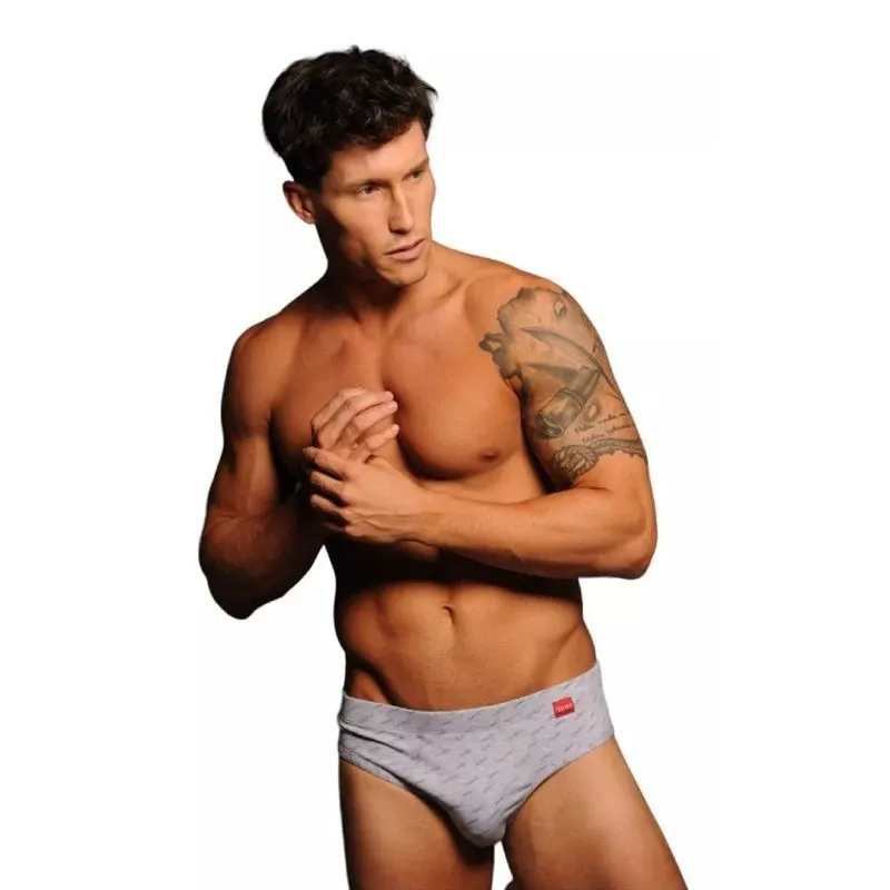 Slip Algodón Estampado Cintura Embutida Hombre Hanes Hanes Slip Algodón Estampado Cintura Embutida 6221HA