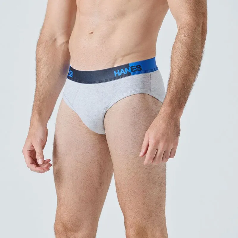 Slip Algodón Liso Cintura Expuesta Hombre Hanes Hanes Slip Algodón Liso Cintura Expuesta 6401HA