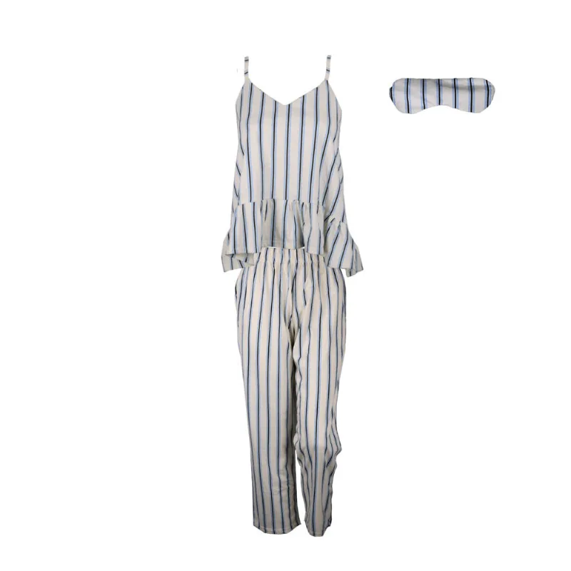 Pijama Mus/pant Sol Y Oro Rayado S-xl