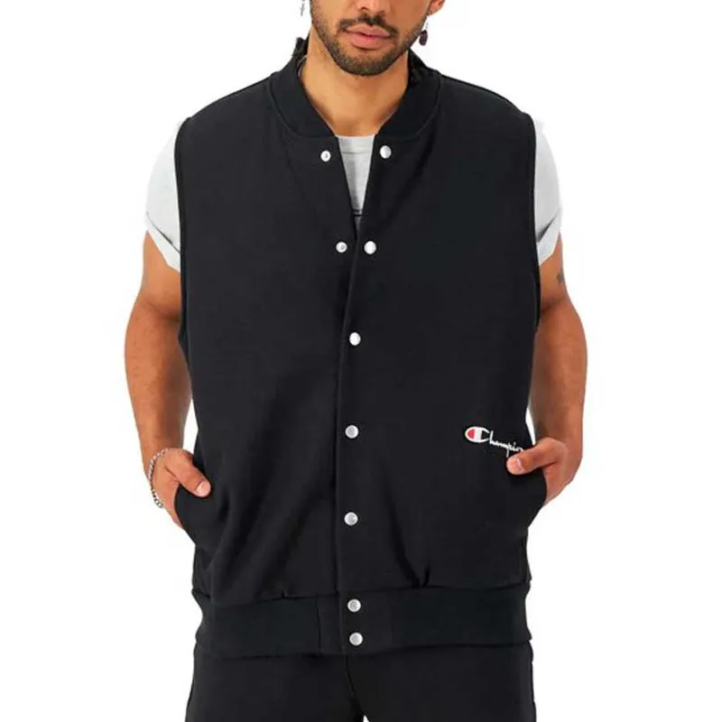 Chaleco Champion Reverse Weave Talle: L - Color: Negro