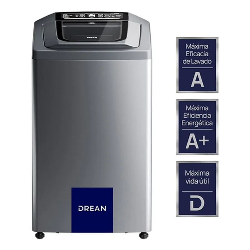 Lavarropas 6,5 Kg Gris Drean Concept Neo Fuzzy 658 G
