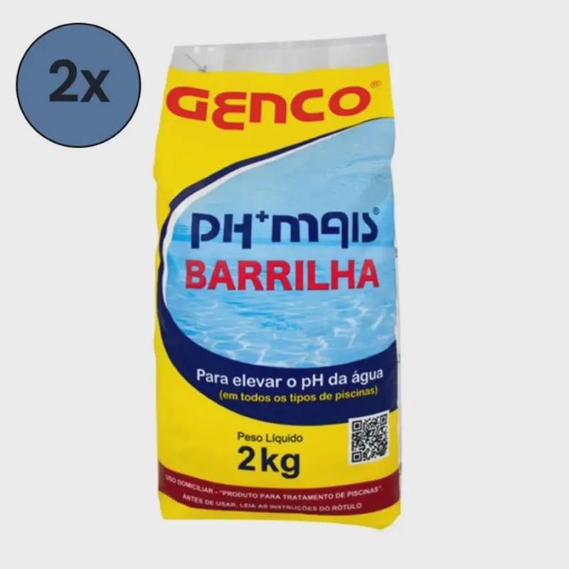 Kit 2x ph Mais Barrilha 2kg - Genco