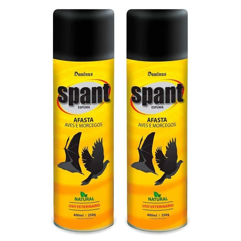 2x Repelente Natural Organic Aves Morcegos Óleo Mamona 400ml