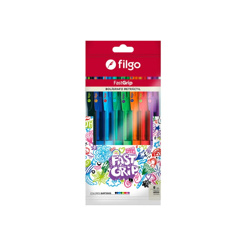 Bolãigrafo Retractil X8 Filgo