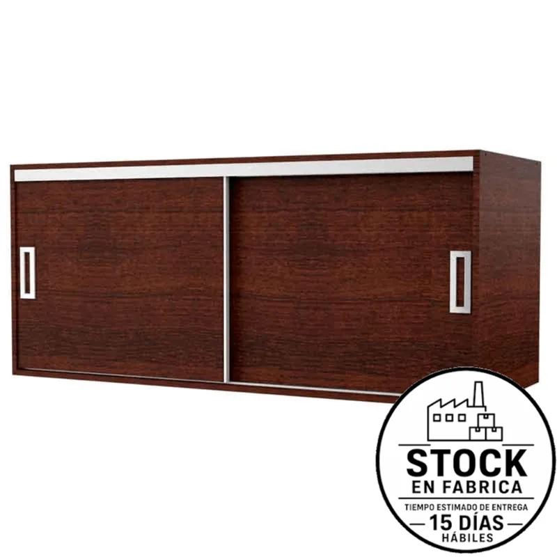 Baulera E-Mosconi Dakar Puertas Corredizas Tono Wengue 136x59x54Cm 56424