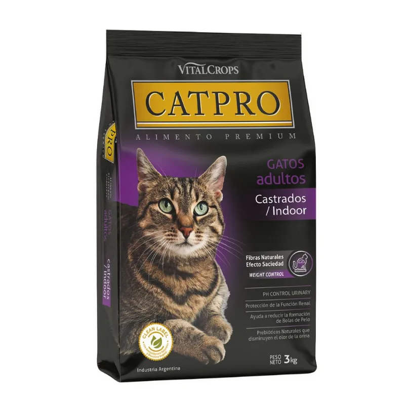 Alimento gato Cat Pro castrados ph urinary control 3kg
