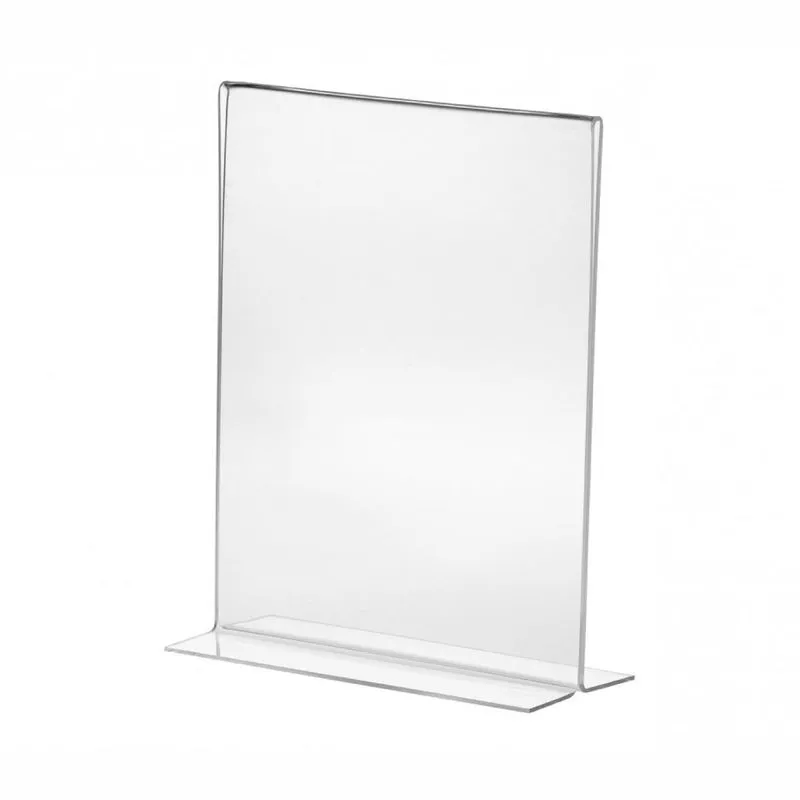 Quadro De Aviso Display Mesa Porta Folha 10x15 - 5 Unds
