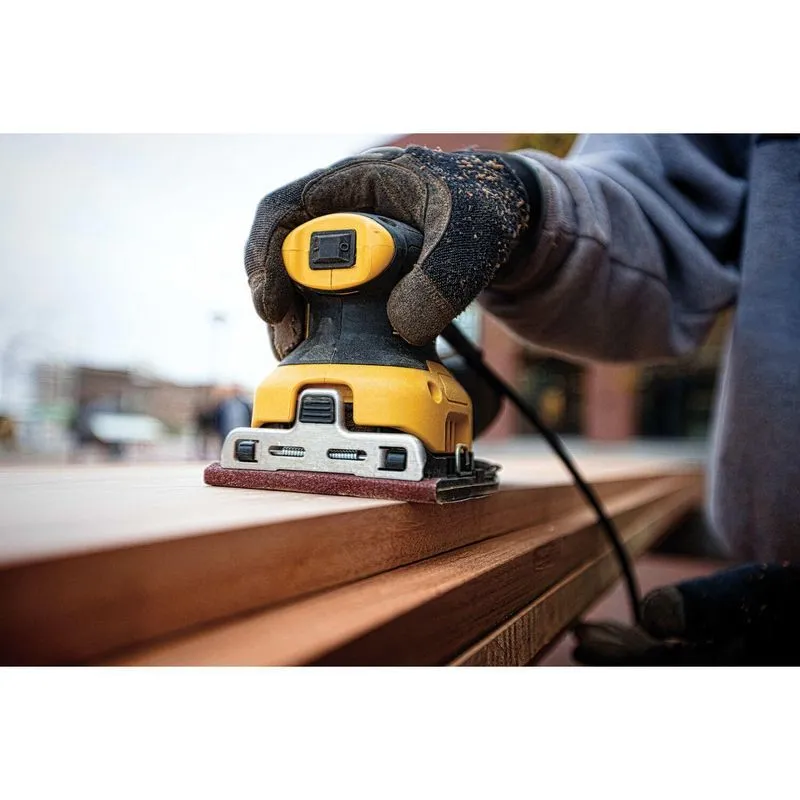 Lixadeira Orbital Dwe6411br Stanley 1/4 Dewalt 230w 127v