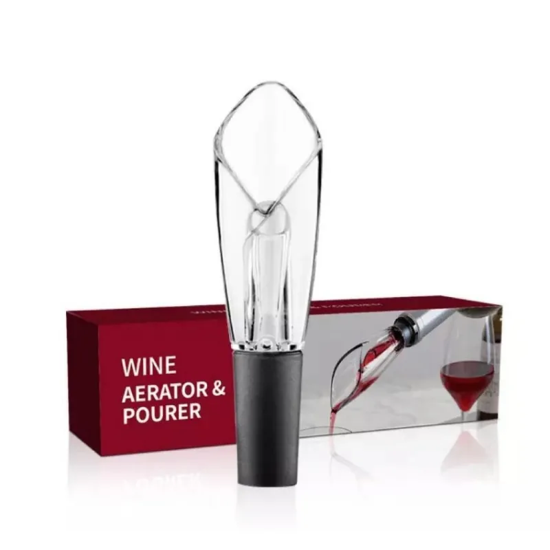 Aerador Premium De Vinhos Decantador Bico Garrafa Dosador G