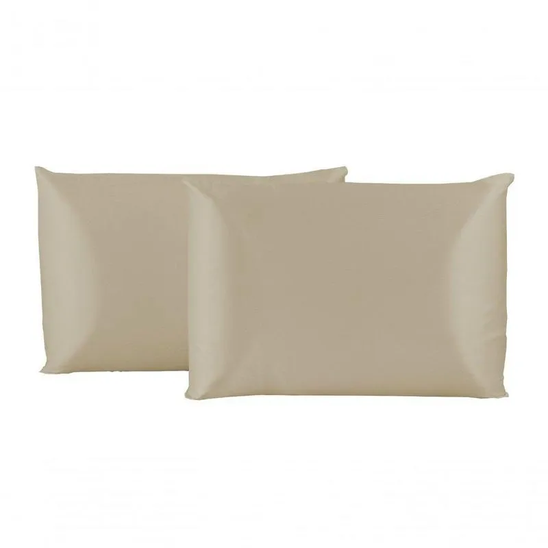 02 Fronhas De Cetim Anti Frizz (01 Par) 70cm X 50cm Pink