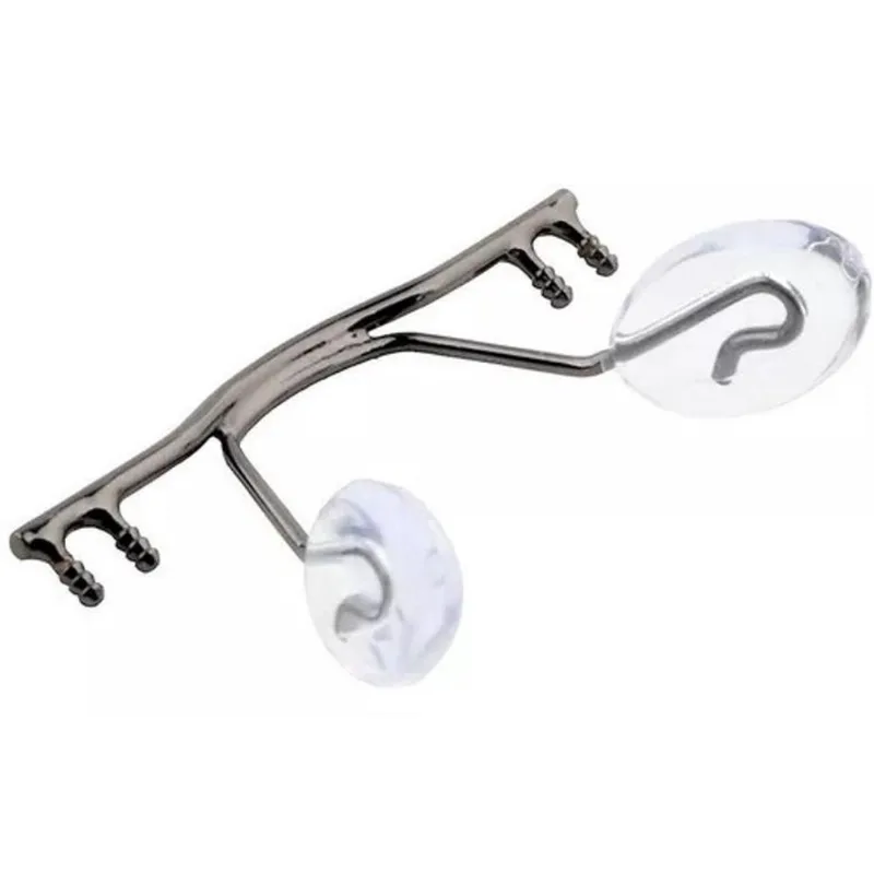 Ponte Metal Armação Silhouette 3 Peças Prateado