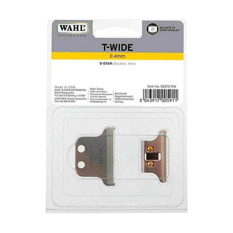 Lamina Detaller T-wide Para Wahl Detailer