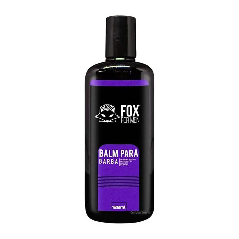 Balm Para Barba E Pele Hidrata E Modela Fox For Men 120ml