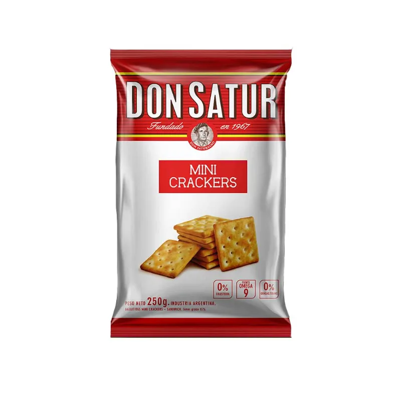 Galletita Cracker Mini don satur sand x250g