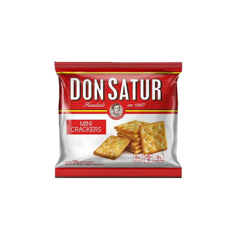 Galletita Mini Crackers don Satur 120 Gr