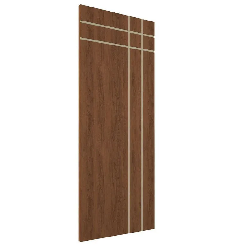 Porta De Madeira Frisada U.v 210cm X 70cm - R40t Imbuia