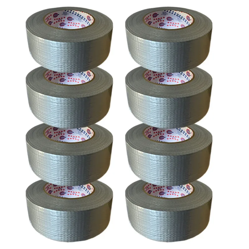 Fita Adesiva Silver Tape Cinza 50mm X 50mt Eurocel - 8 Und