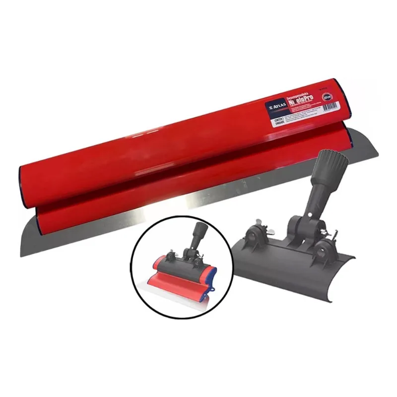 Desempenadeira Para Massa Corrida Berox 60cm + Suporte Atlas