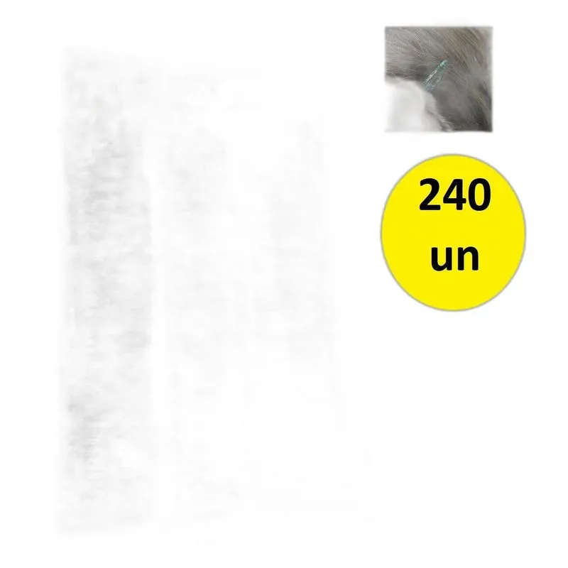 240 Un Tic Tac Presilha De Cabelo Pequeno 2,5cm Sortida