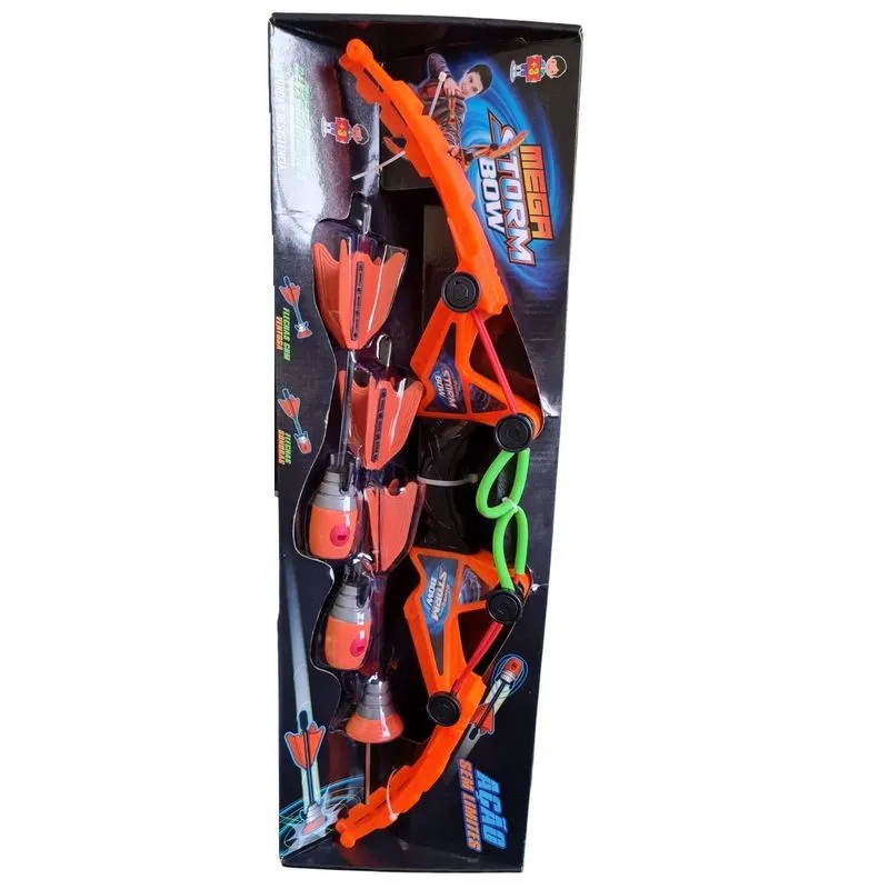 Brinquedo Arco E Flecha 3 Dardos Arco E Flecha Storm Bow