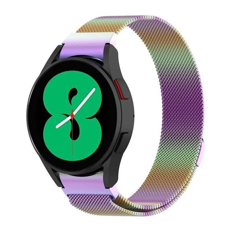 Pulseira Magnética Inox Galaxy Watch4 20mm Furtacor 23cm
