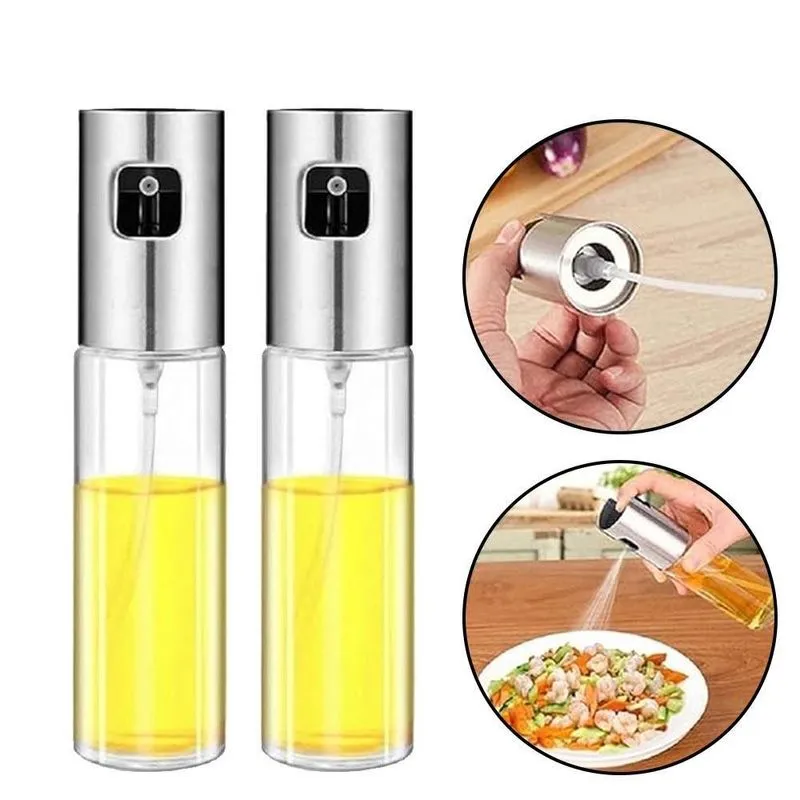 Kit 2 Galheteiros Spray Vidro 100ml - Top Chef Trc6670