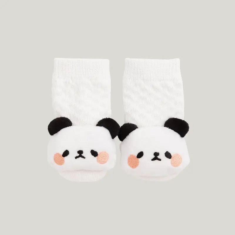 Meia bebê Panda Sensorial 0 a 12 meses