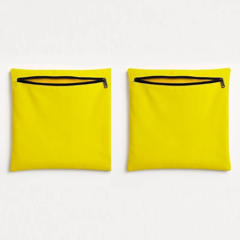 Kit 2 Capas De Almofada Decorativa 42cm Sala Quarto Balaqui Amarelo
