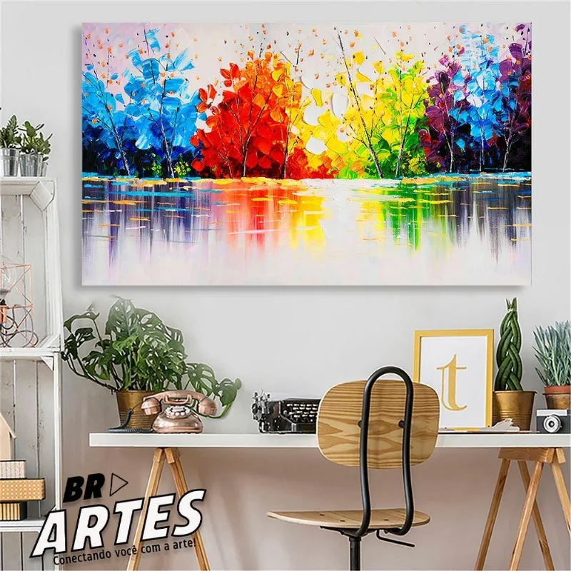 Quadro Vida Bela -- Br Artes