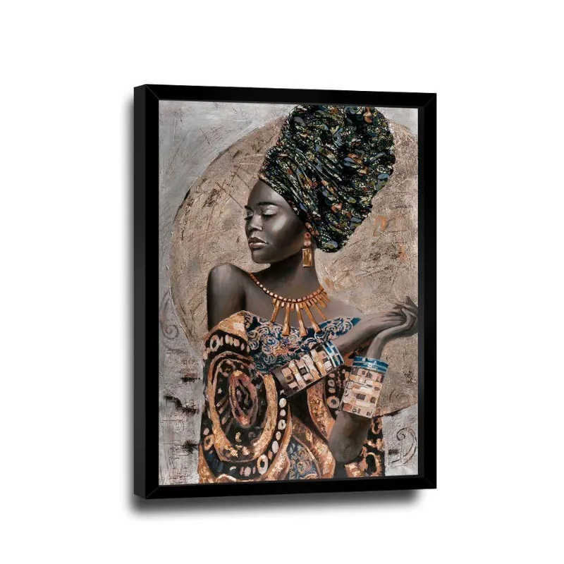 Quadro Decorativo Africana
